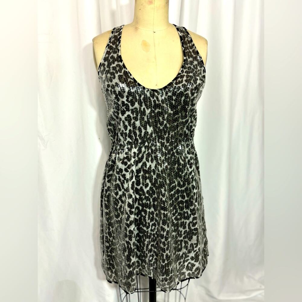 Rodarte for Target Metallic Leopard Sequin Mini Dress NWT Medium